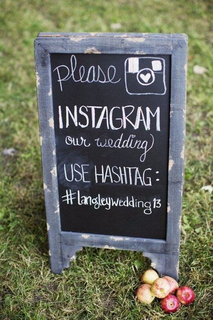 Will you Hashtag your wedding?! 1