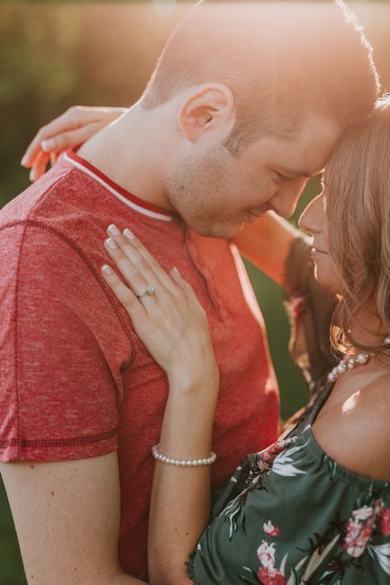 What did you/ are you doing with engagement photos? 9