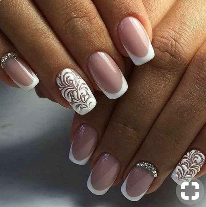 Show me your wedding day nail inspiration! - 1