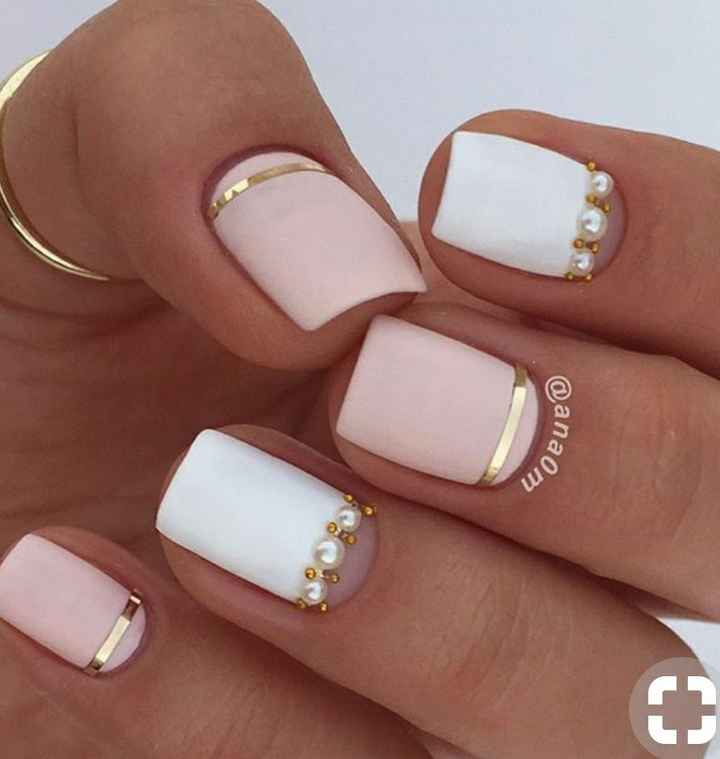 Show me your wedding day nail inspiration! - 2