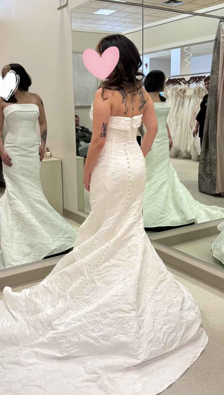 Getting Wedding Dress Cold Feet! - 1