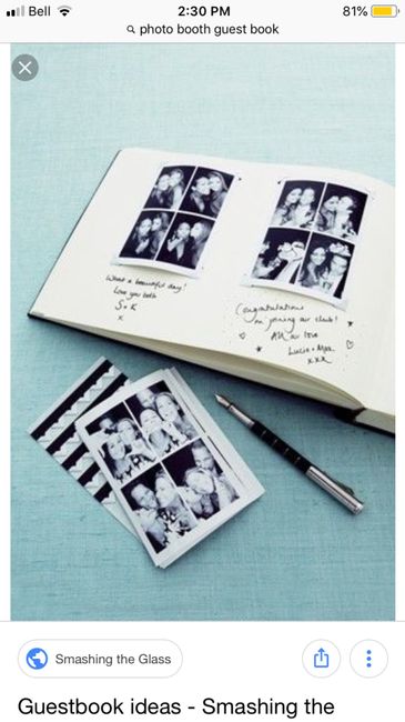 Polaroid Guest Book 1