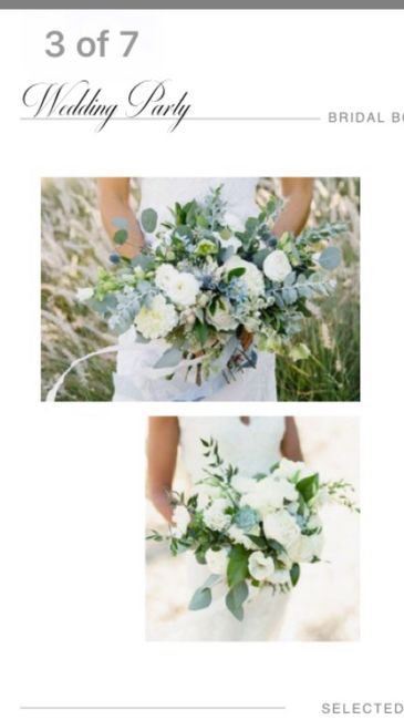 White or colourful wedding bouquet? 8