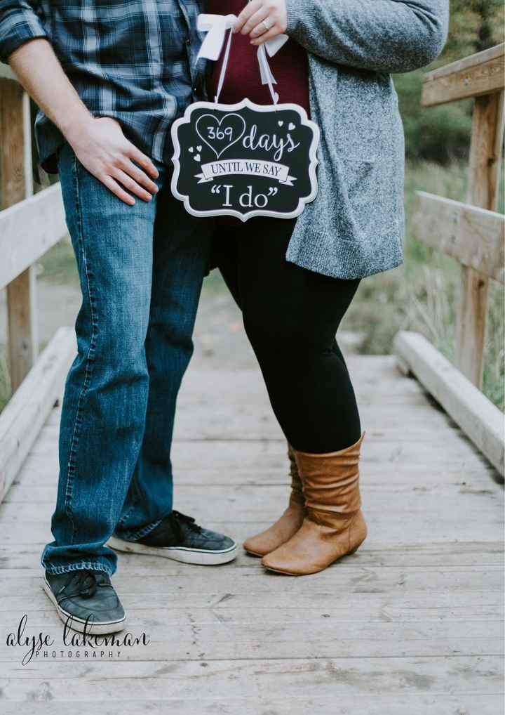 Engagement Photo Props? - 2