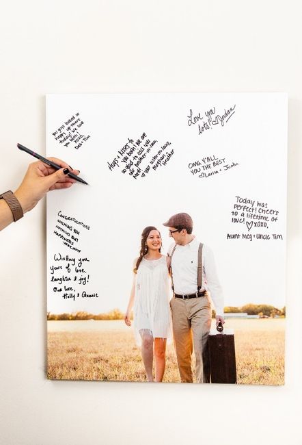 Home Decor or Book - Guestbook Ideas 1