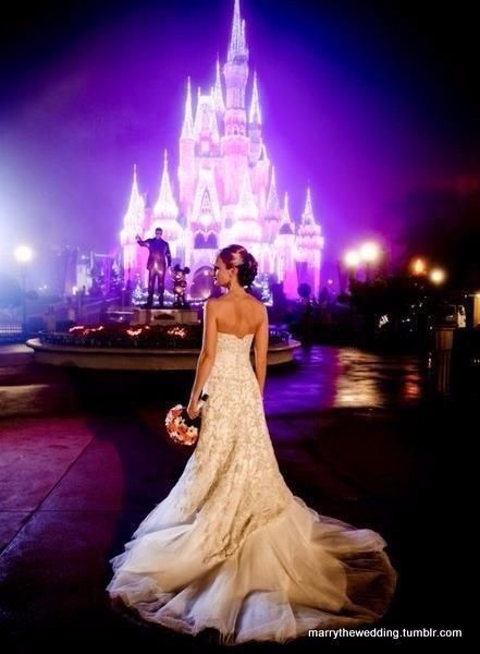 Disney wedding pic