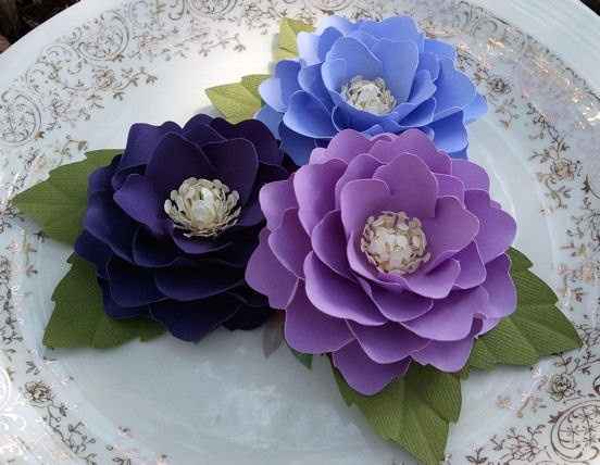 Paper flowers