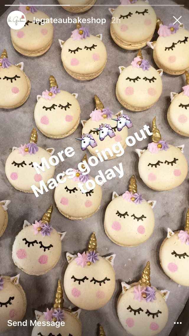 Unicorn Macaroons