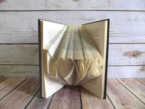 Folded book art