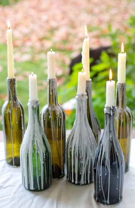 Candlestick centerpieces