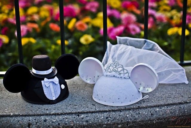 Bride & Groom Mickey Ears