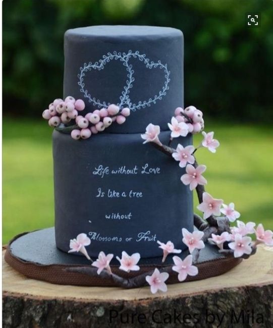 Chalkboard cake3