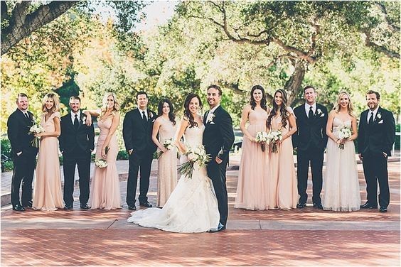 Bridesmaid and groomsmen 1