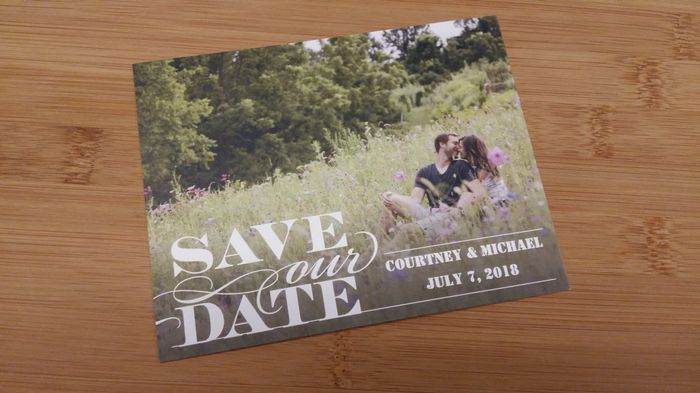 Save the dates - photo or no photo? 5