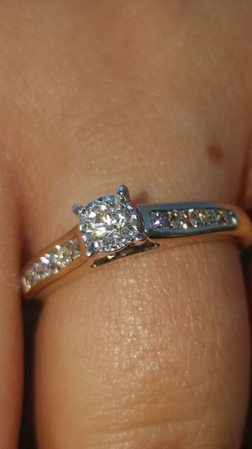 Proposal stories and show us that bling! 1