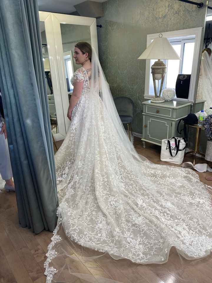 Wedding dress shopping for the first time - 1