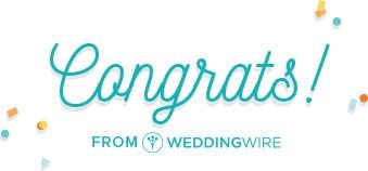 Congrats from WeddingWire