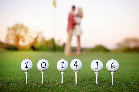 Golf Themed Save the Date