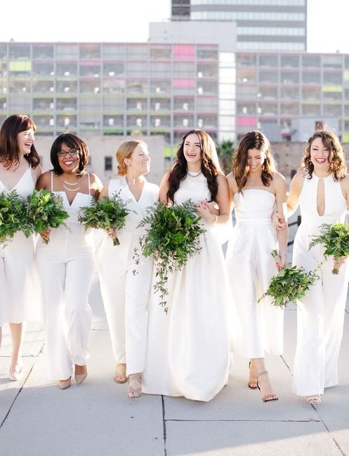 White or Colorful: Bridal Party? 1
