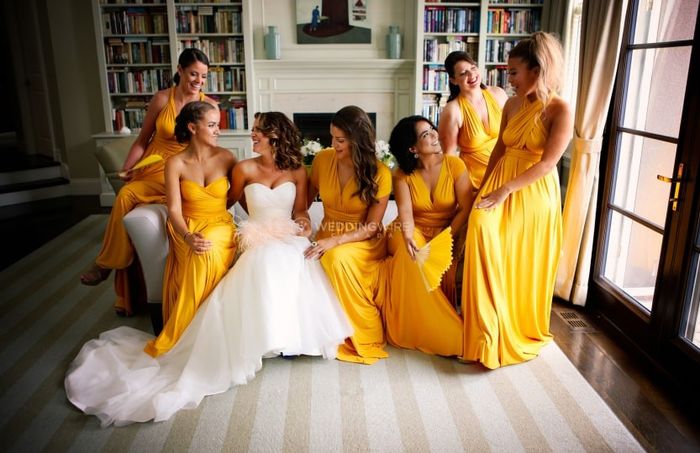 White or Colorful: Bridal Party? 2