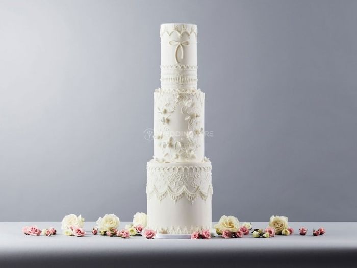 White or Colorful: Wedding Cake? 1