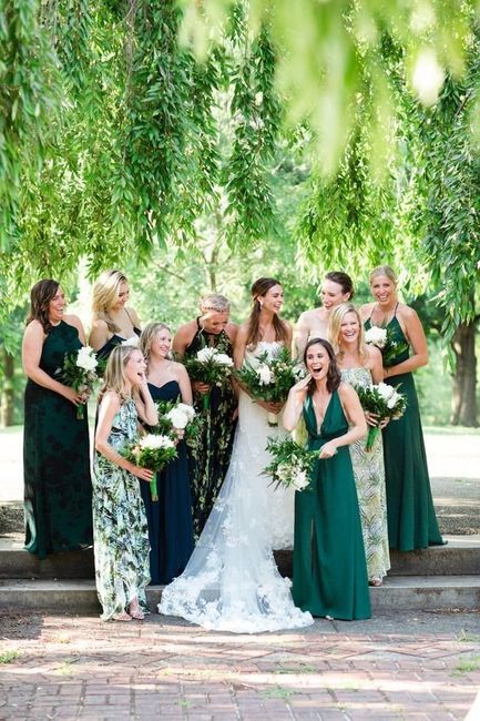 Mix or Match: Bridesmaids Dresses? 2