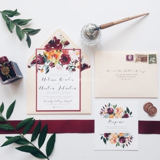 Invitations: Floral or Non-Floral? 1