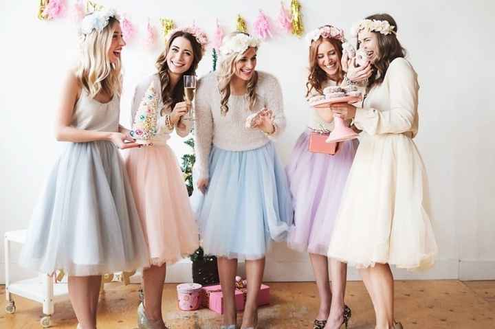 Photo from Pastel Dress Party - Bridesmaid Dresses & Bridal Accessories