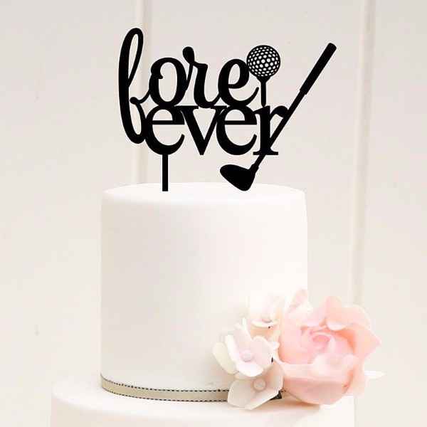Golf Cake Topper