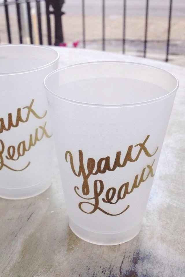 Yeaux Leaux Cups from Lionheart Prints