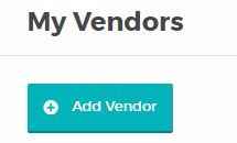 My Vendors - Add Vendor