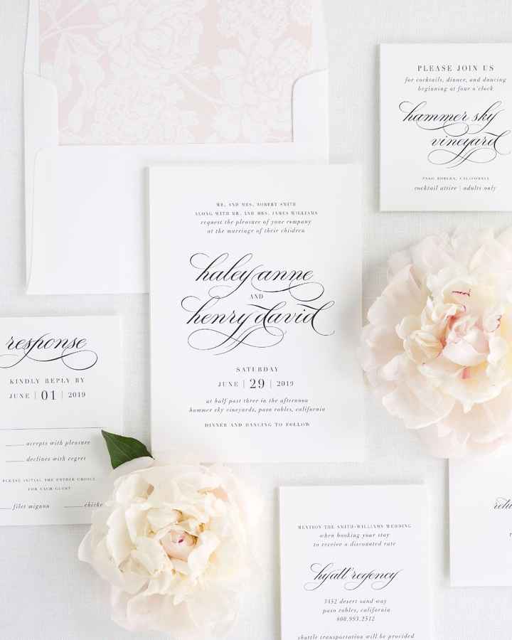 Classic Wedding Invitation