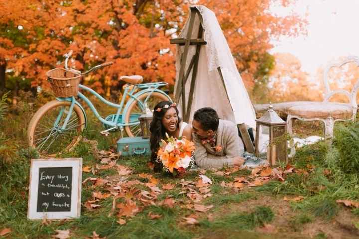 When did you take your engagement pictures?