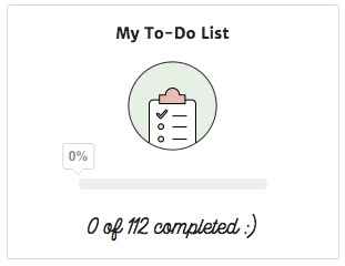 WeddingWire To-Do List