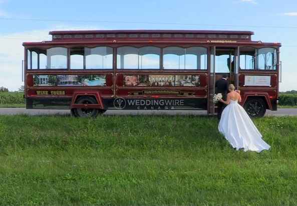 In a trolley?