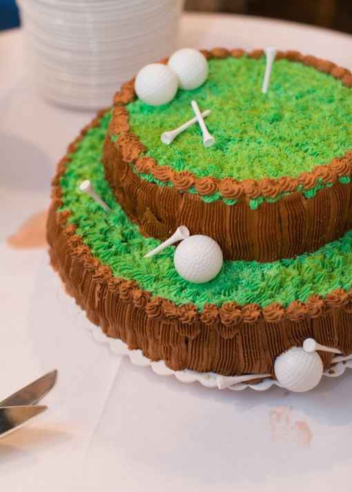 Groom's Cake at Rehearsal Dinner
