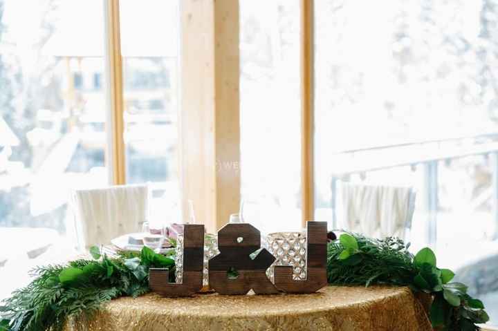 Sweetheart Table Decor