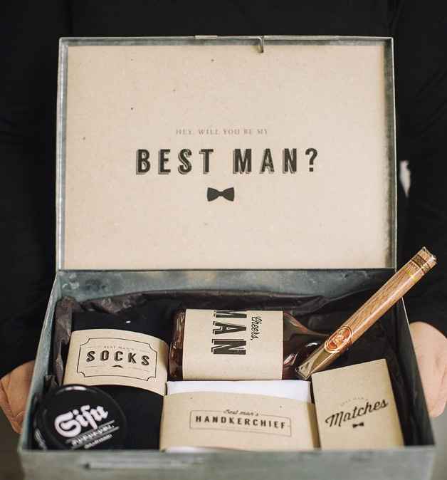Groomsmen Proposal Box