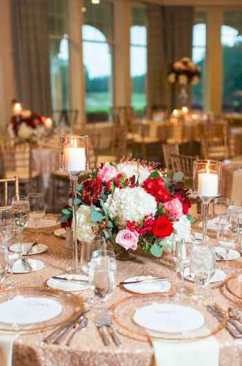 Gold Sequin Tablecloths