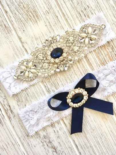 A blue garter?