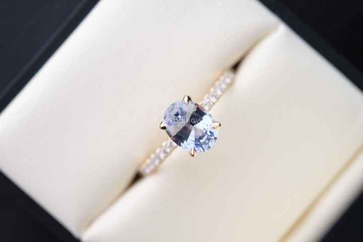 Blue jewelry?