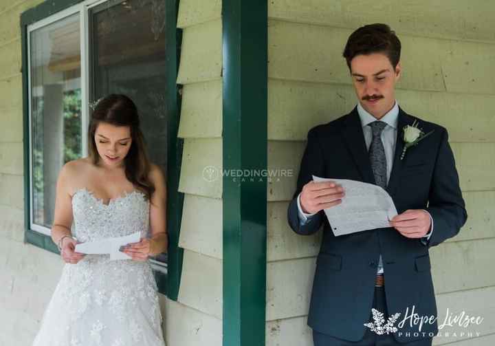Exchanging love letters?