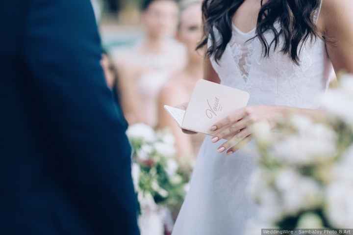 Traditional or modern wedding vows?
