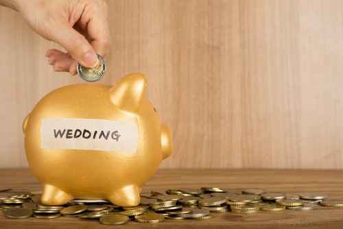 How are you saving for the wedding?