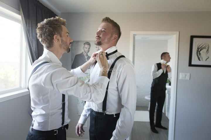 Are you taking getting ready pictures?