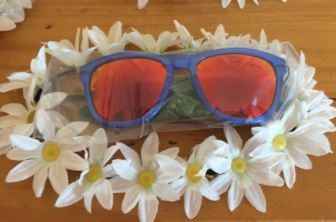 Bachelorette favors - sunglasses and flower crowns: