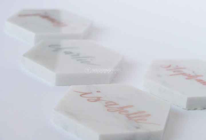 Marble Place Cards