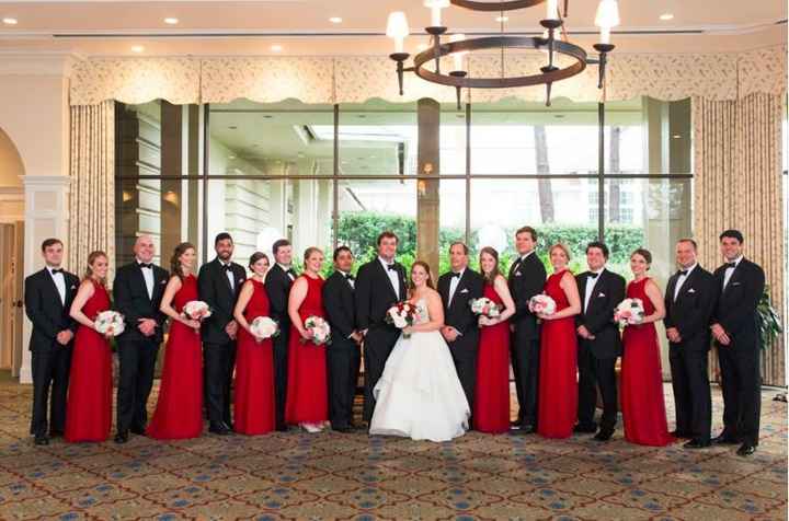 Uneven Wedding Party