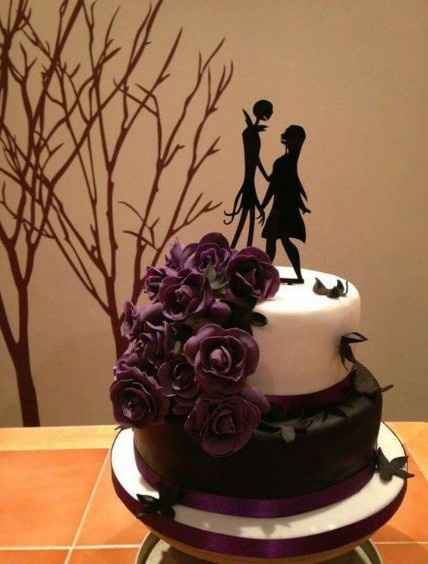 Nightmare Before Christmas Cake