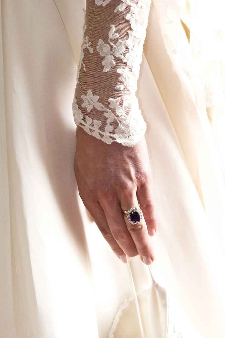 Kate's sapphire stunner?